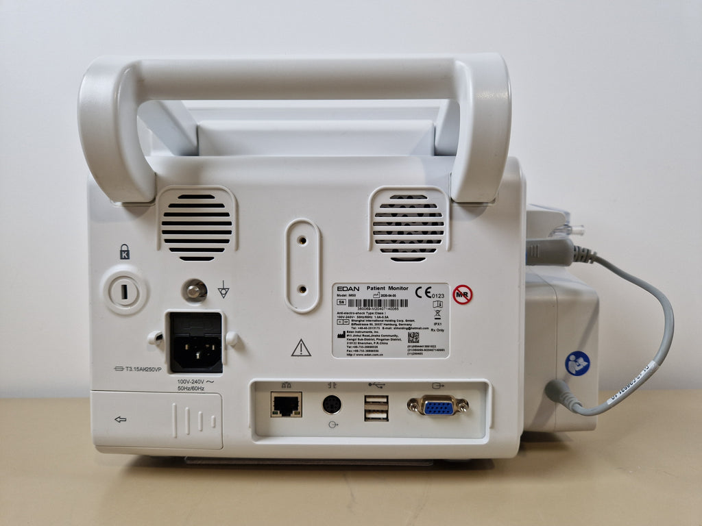 EDAN iM50 Patient Monitor with CO2 Module 12-Lead ECG SpO2 NIBP Temp IBP + Accessories