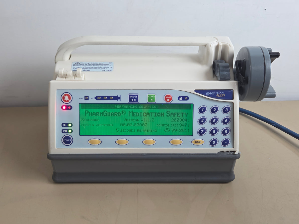 MEDFUSION 4000 Syringe Pump Infusion Driver