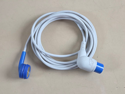 AccuVent cable 8000-000993 → AccuVent flow sensor → BVM / patient airway for zoll x series