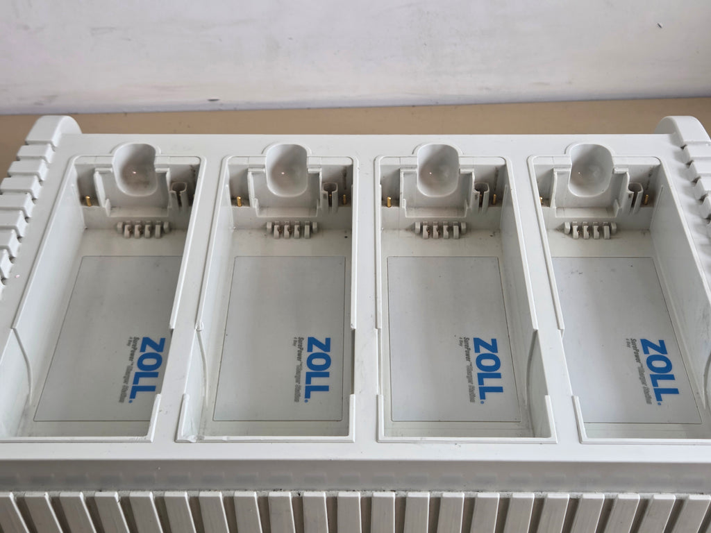 ZOLL SurePower 4-Bay Charger Station – Defibrillator Battery Charging System