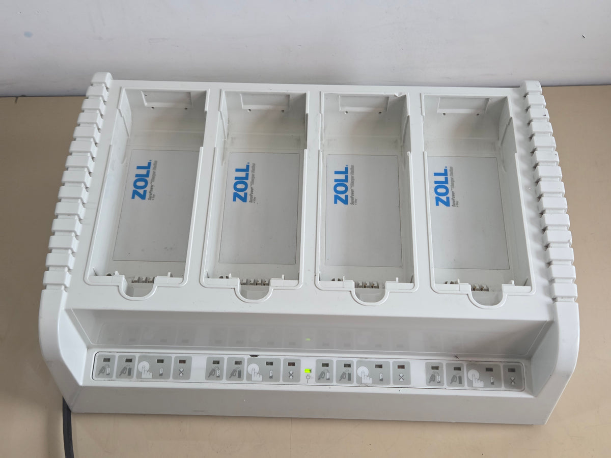 ZOLL SurePower 4-Bay Charger Station – Defibrillator Battery Charging System