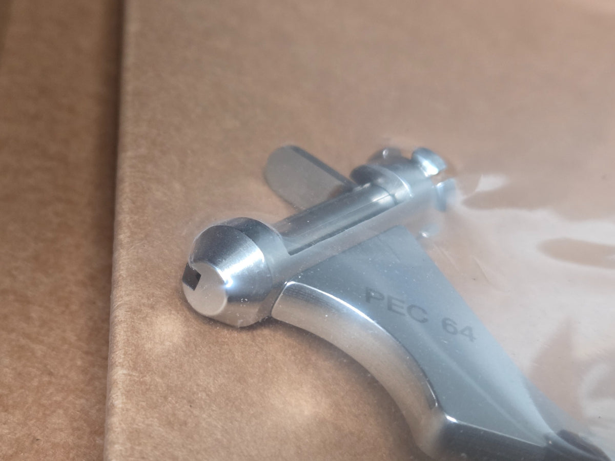 GE PEC64 H46721B biopsy guide close-up