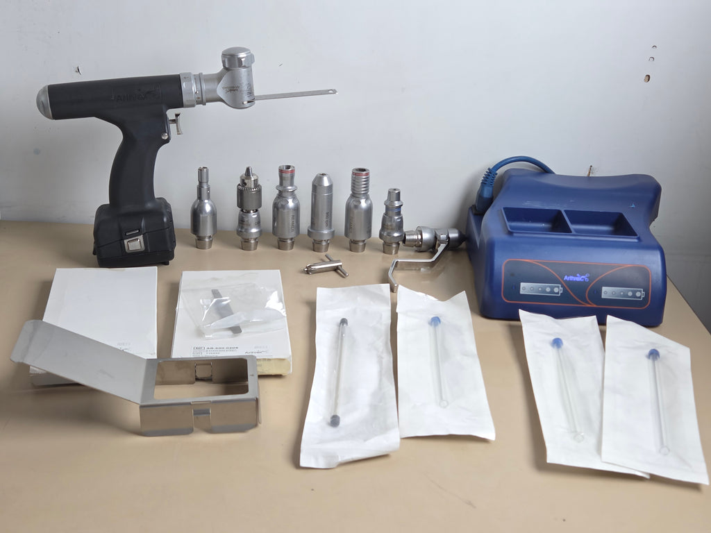 Arthrex Drill Saw Max 600 Power Surgical Drill Handpiece 8 Attachments Charger