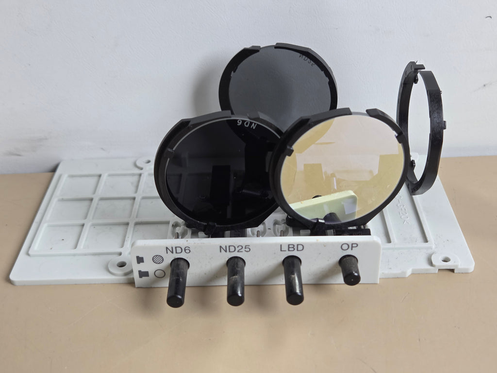 Olympus BX61 BX61TRF Built-In Transmitted Light Filter Assembly ND6 ND25 LBD OP