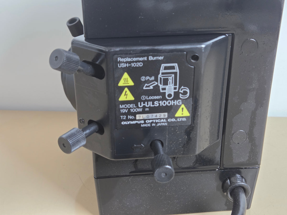 Olympus BX61TRF Transmitted Light Bottom Illuminator / Collector Assembly