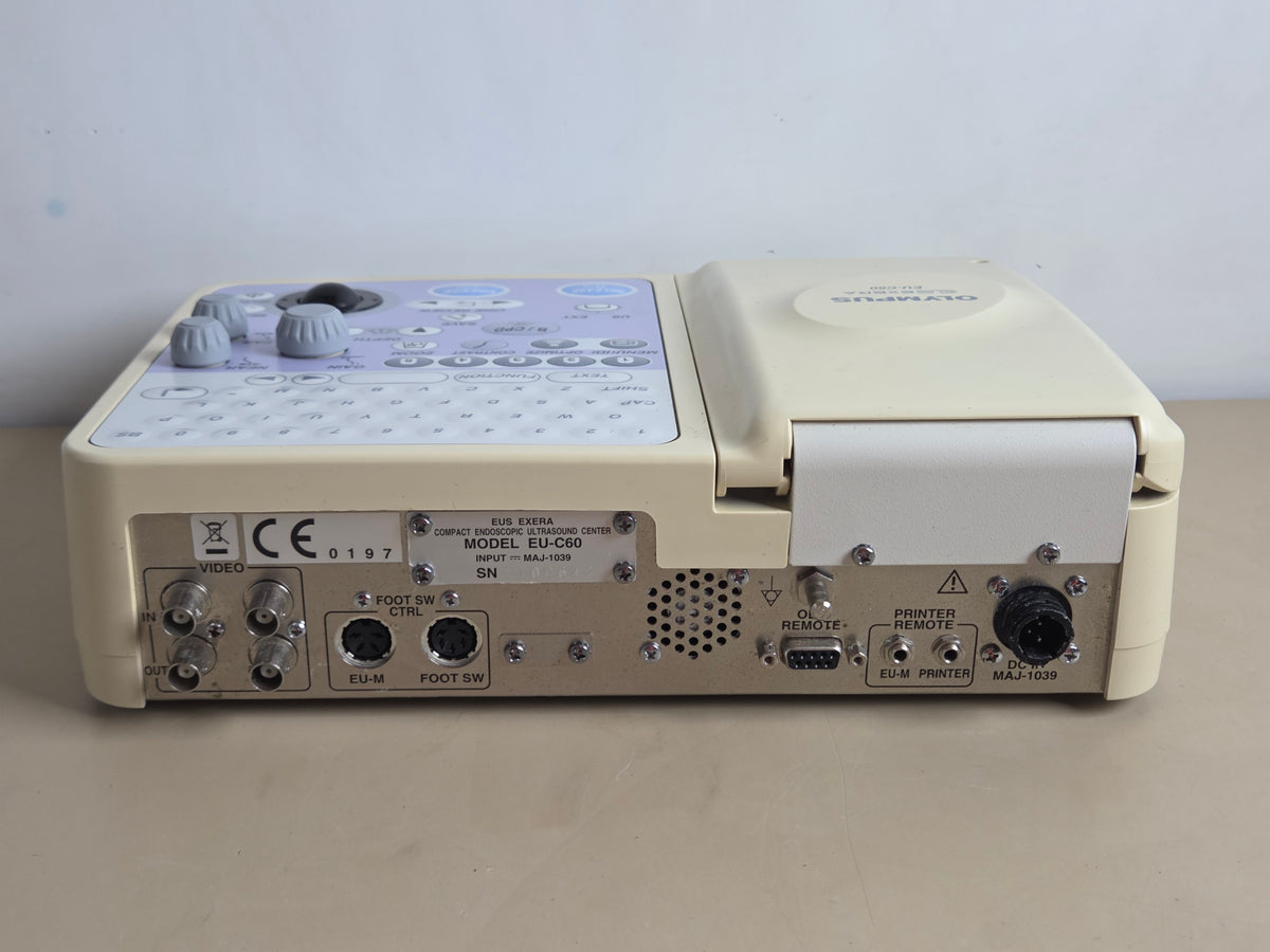 Olympus EU-C60 Processor with BF-UC260F-OL8 Endobronchial Ultrasound (EBUS) Bronchoscope Set