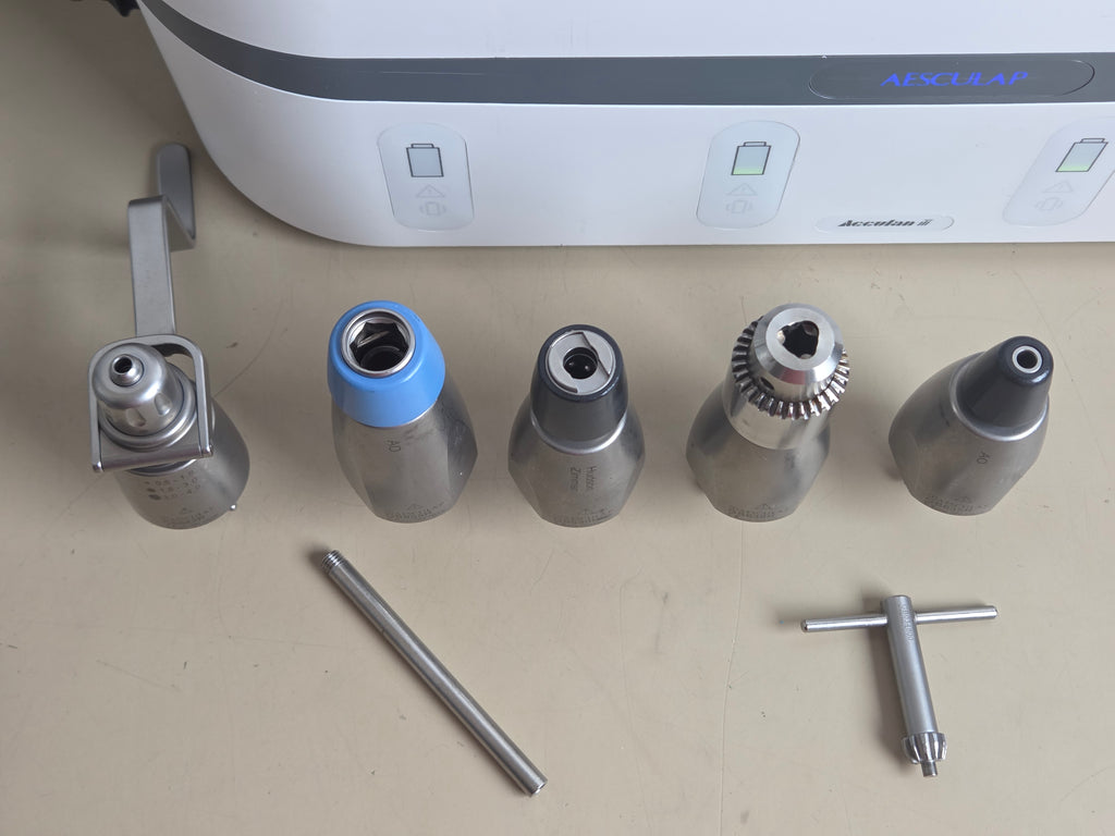 Aesculap Acculan 3Ti GA672 GA673 GA674 Battery Drill Reamer & Saw Surgical Set