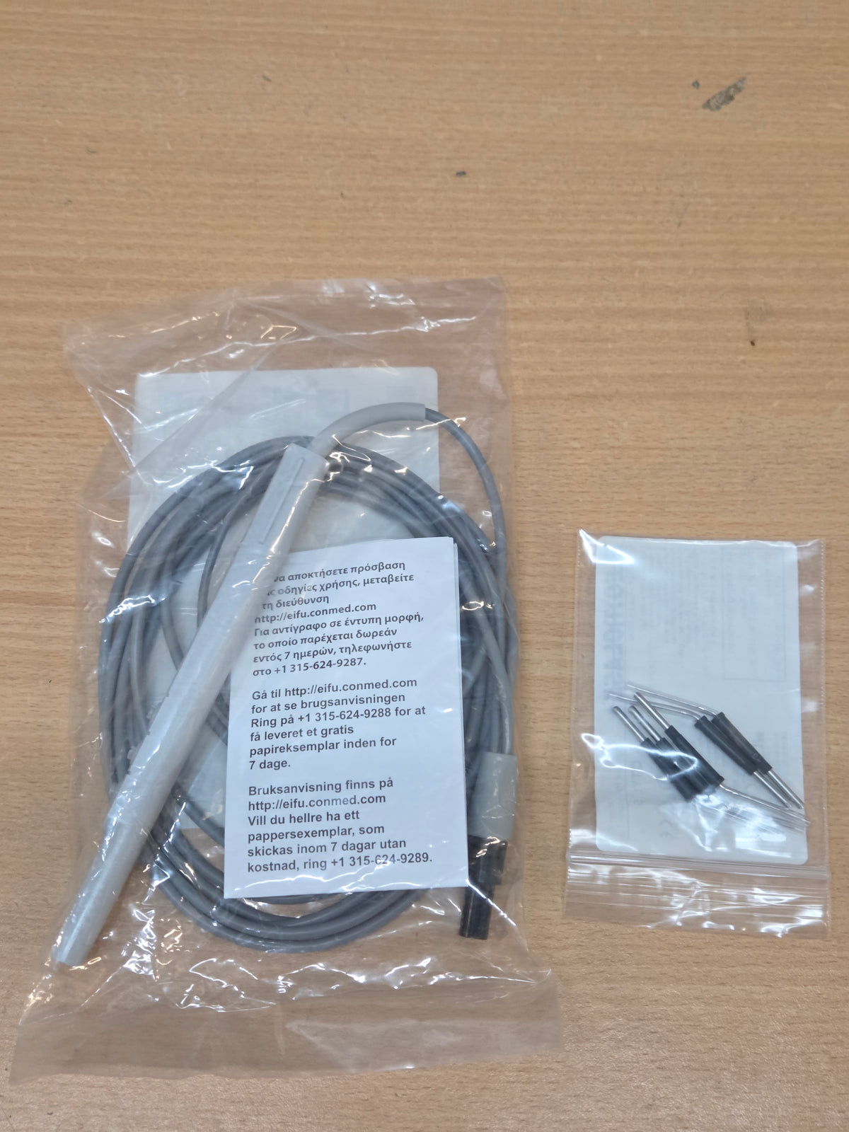 CONMED Hyfrecator 2000 7-900-5 Reusable Hand Control Pencil + 5 Electrolase Tips