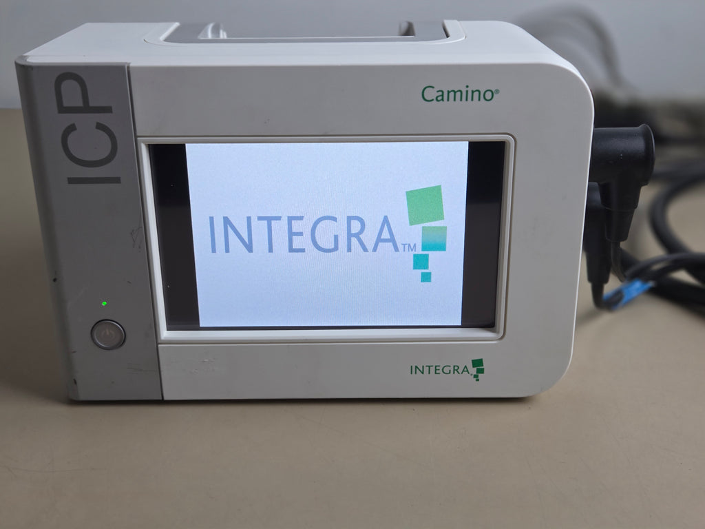 Integra Camino CAM02 ICP Temperature Monitor with PAC-1 + PMIO-MPM cable for GE patient monitor connections