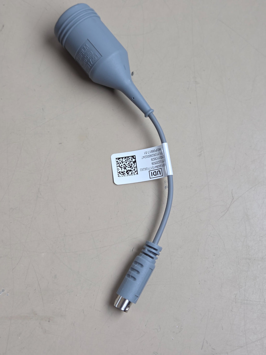 SonoSite P29189-01 external ECG connector cable and GE adapter – 20260818_231755.jpg
