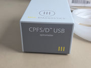 MGC Diagnostics CPFS/D USB spirometer and included accessories