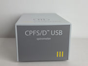 MGC Diagnostics CPFS/D USB spirometer and included accessories