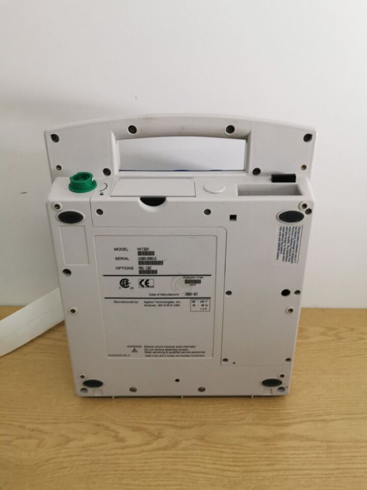 PHILIPS Agilent Heartstart XL M4735A with pacer + ECG + therapy cable + printer Defibrillator