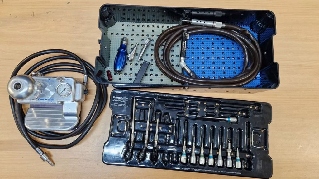 ANSPACH BlackMax Pneumatic Neuro Drill set - 1 year warranty BlackMax