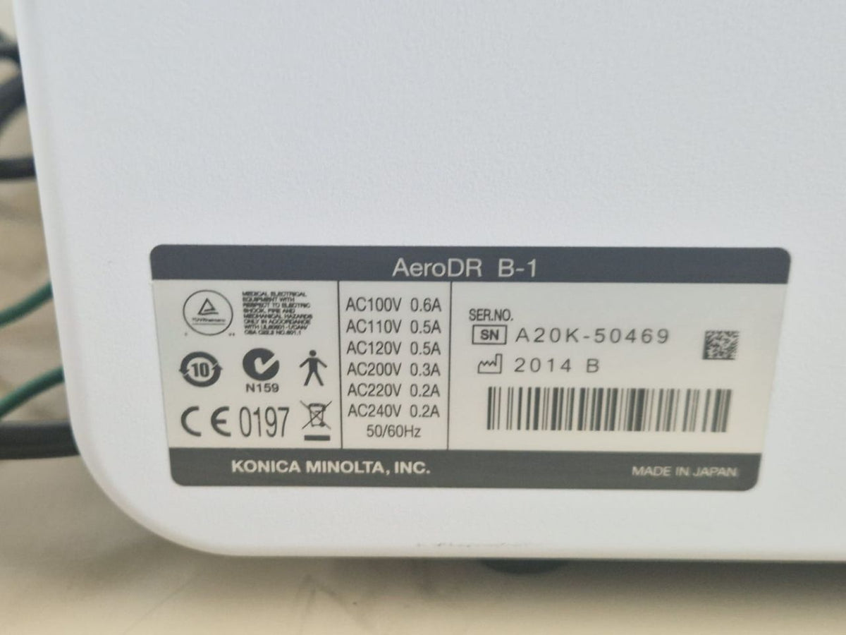 Konica Minolta CS-7 AeroDR equipment detail