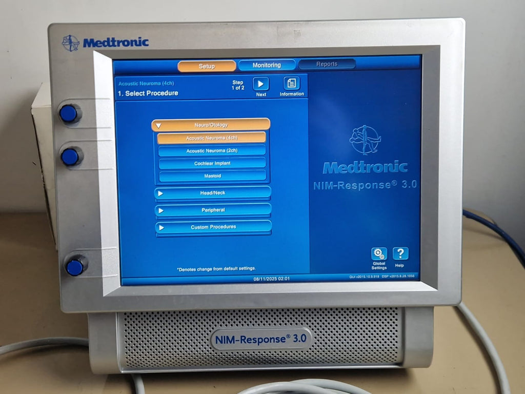 medtronic nim response 3.0 neuromonitoring system 4 channel neuro module monitor9