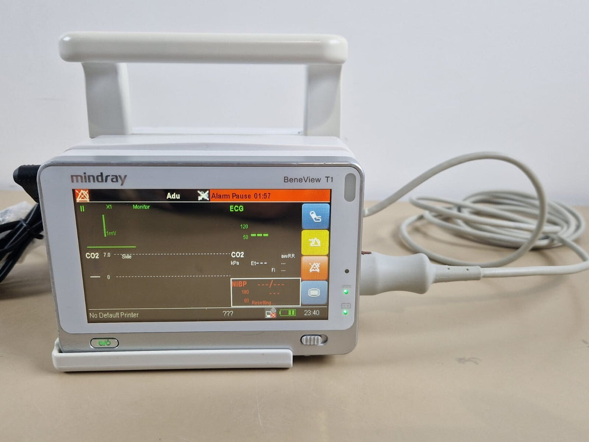 patient monitor mindray beneView T1 with Sidestream CO2 module 115 011036 008