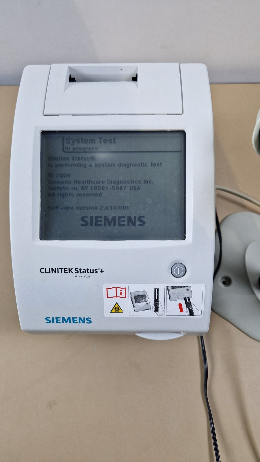 SIEMENS BAYER CLINITEK STATUS PLUS + URINE CHEMISTRY ANALYSER USB DOCKING14
