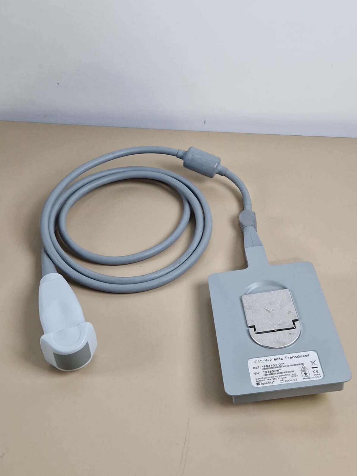 sonosite C15/4 2 micro convex array transducer probe ref: P40102 transductor0