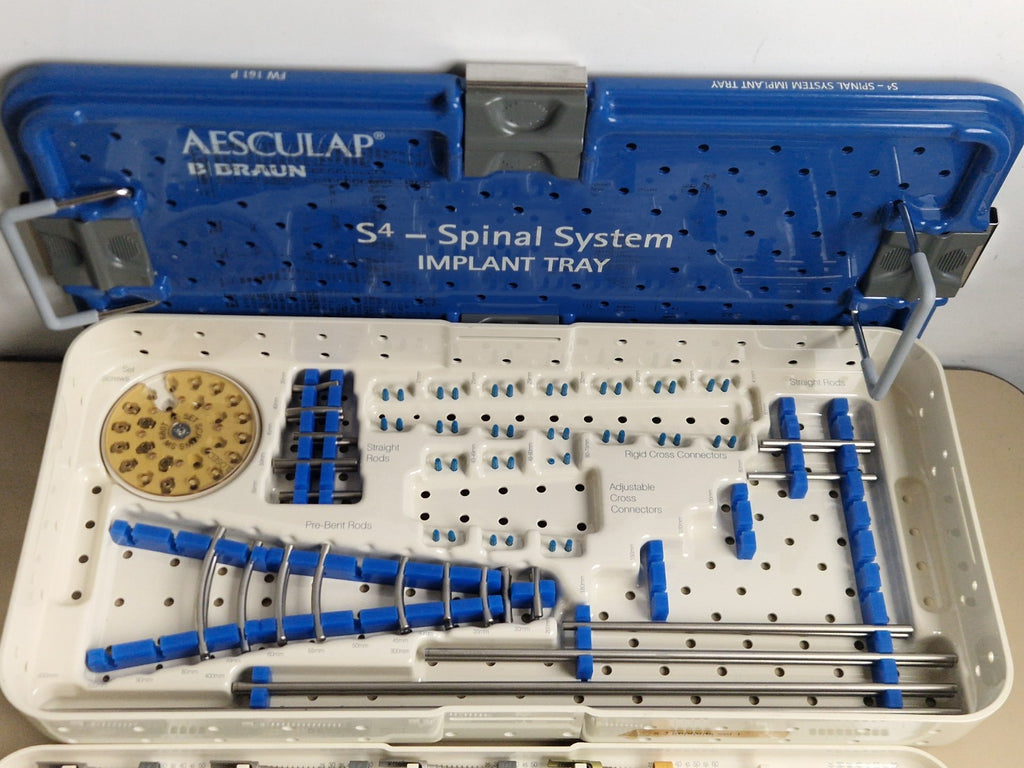aesculap S4 incomplete set for dorsal monosegmental multisegmental stabilization6