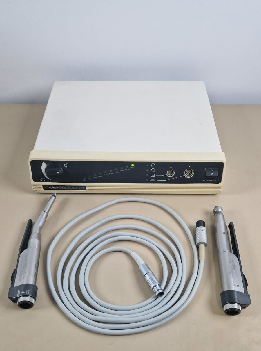 stryker 2296-1 command 2 micro surgical system 50K drill AO kwire sag saw jacob1