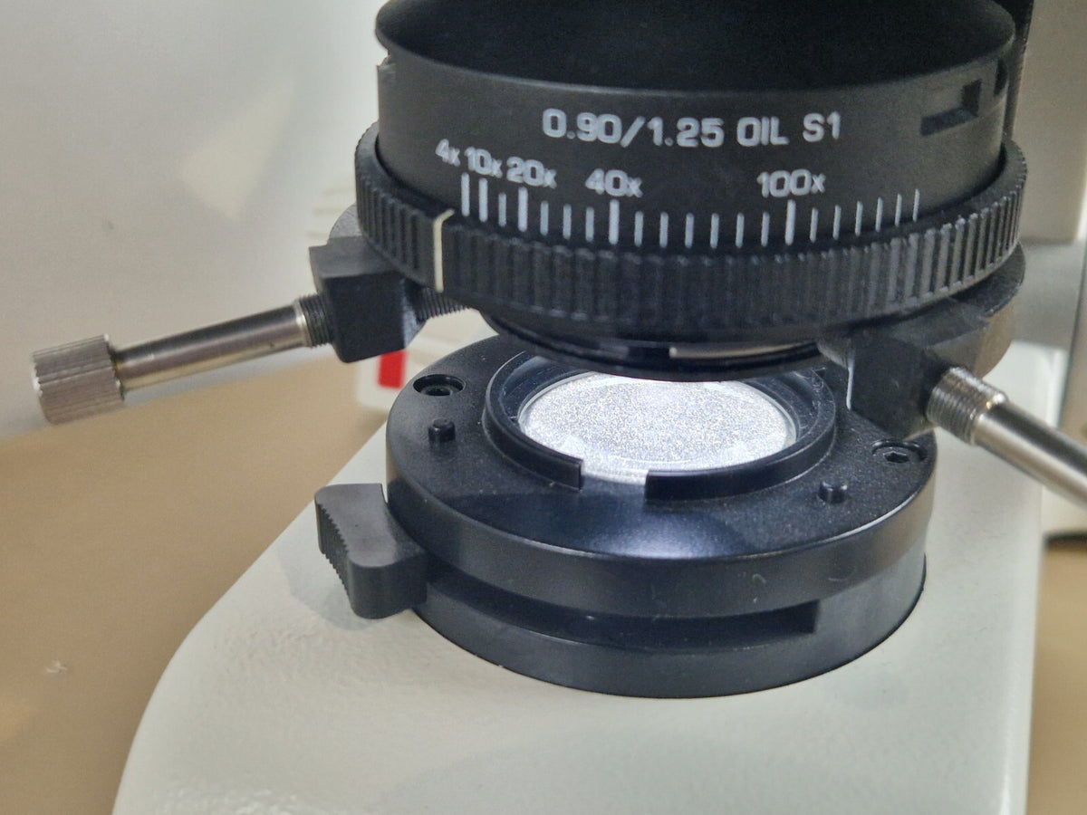 leica DM 750/5K binocular biological microscope with 4 objectives18