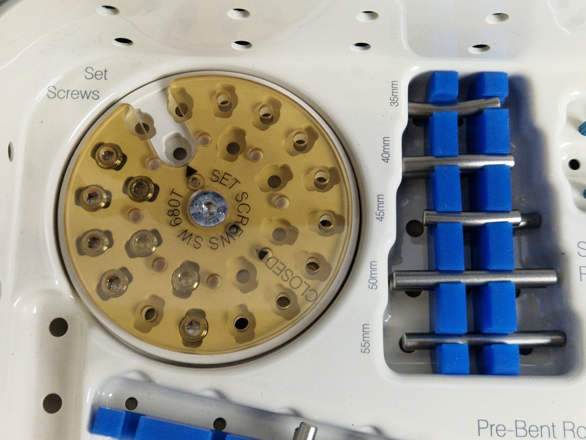 aesculap S4 incomplete set for dorsal monosegmental multisegmental stabilization8