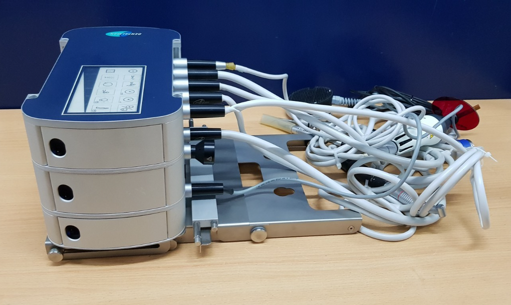 Portable Dental Unit + Electric Dental Motor + Curing Light + Scaler22