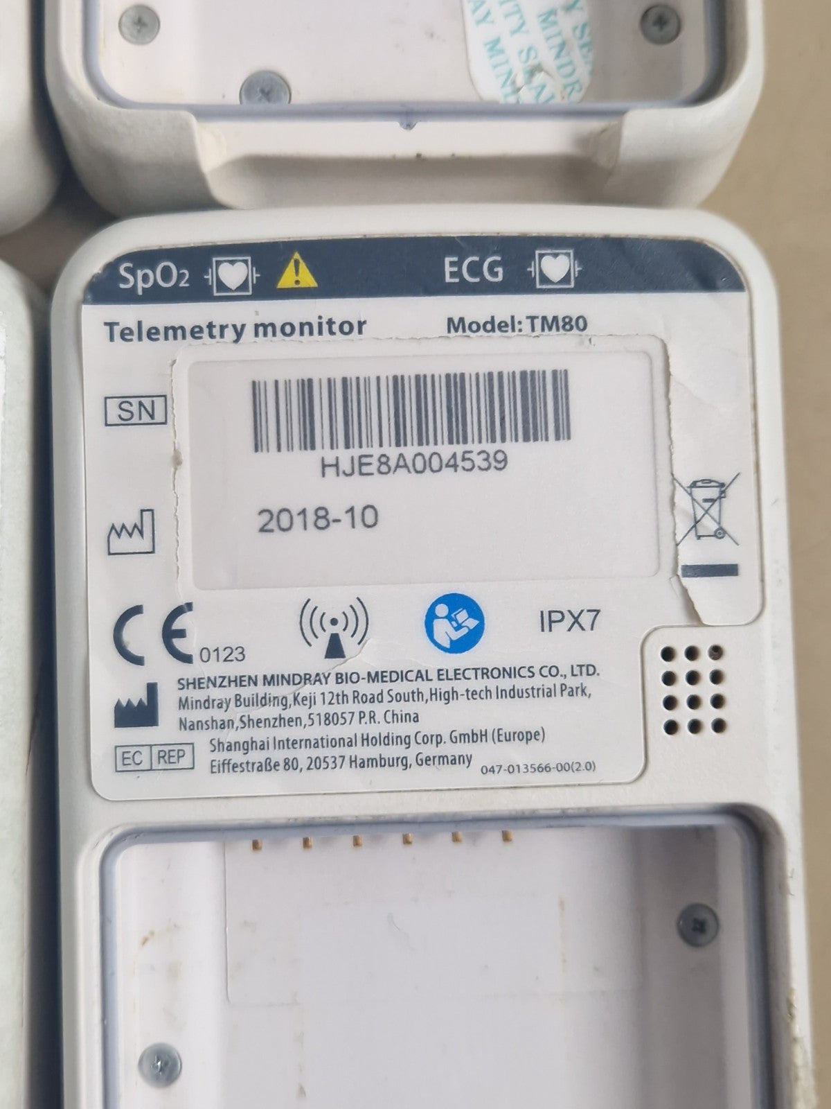6x Mindray BeneVision Tm80 Telemetry Transmitter   NO battery3