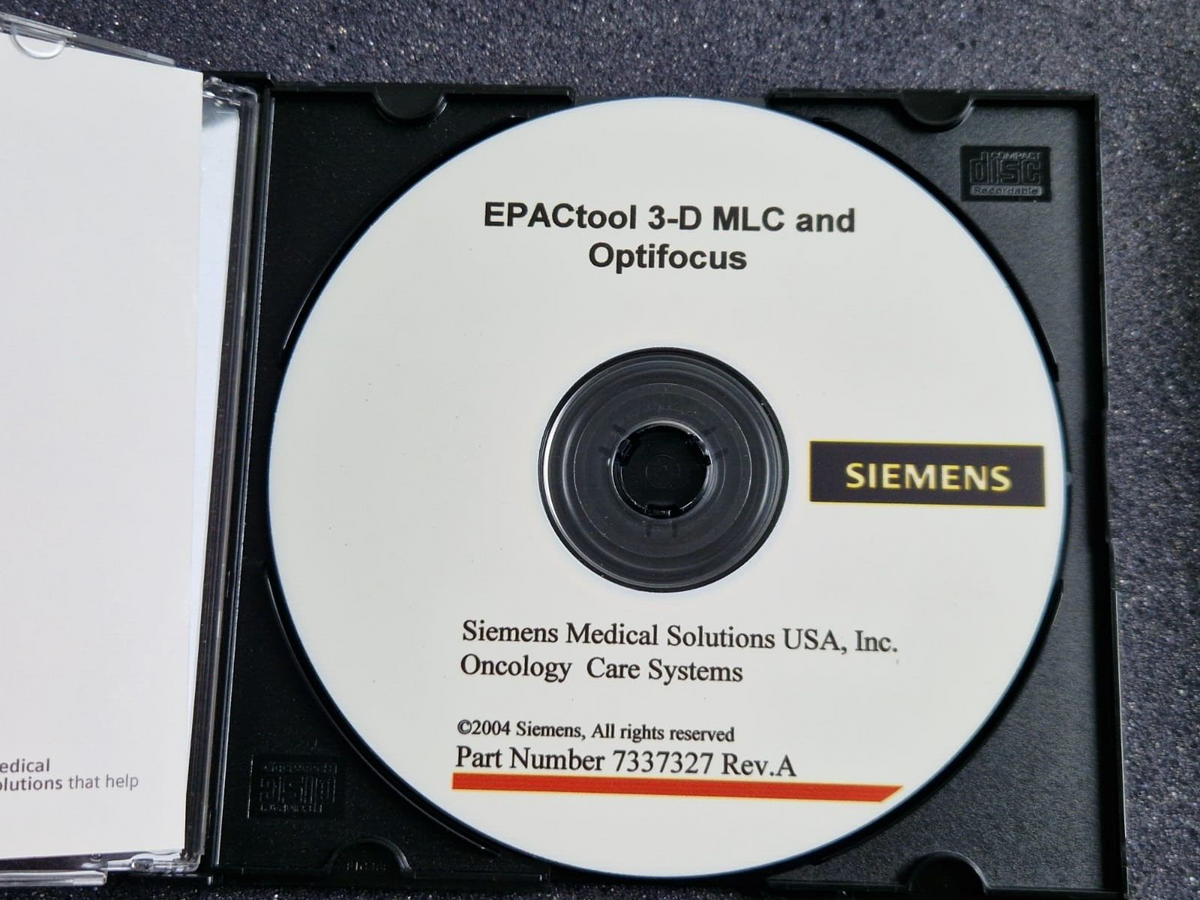 siemens oncor linac calibration tool with EPACtool 3 D MLC and optifocus1