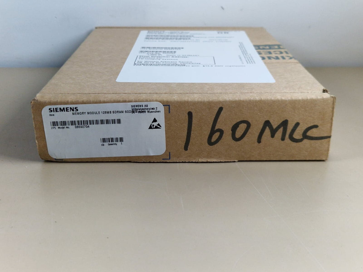 siemens oncor linac model 08692704 memory 128MB SDRAM0