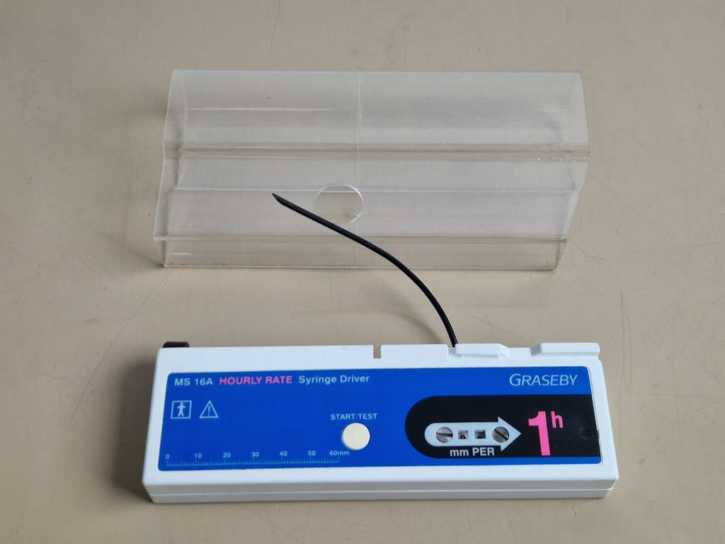 syringe driver pump graseby ms 16A hourly rate infusion pump0