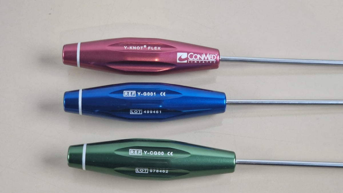 linvatec conmed genesys matry Y Knot flex all suture anchor kit set3