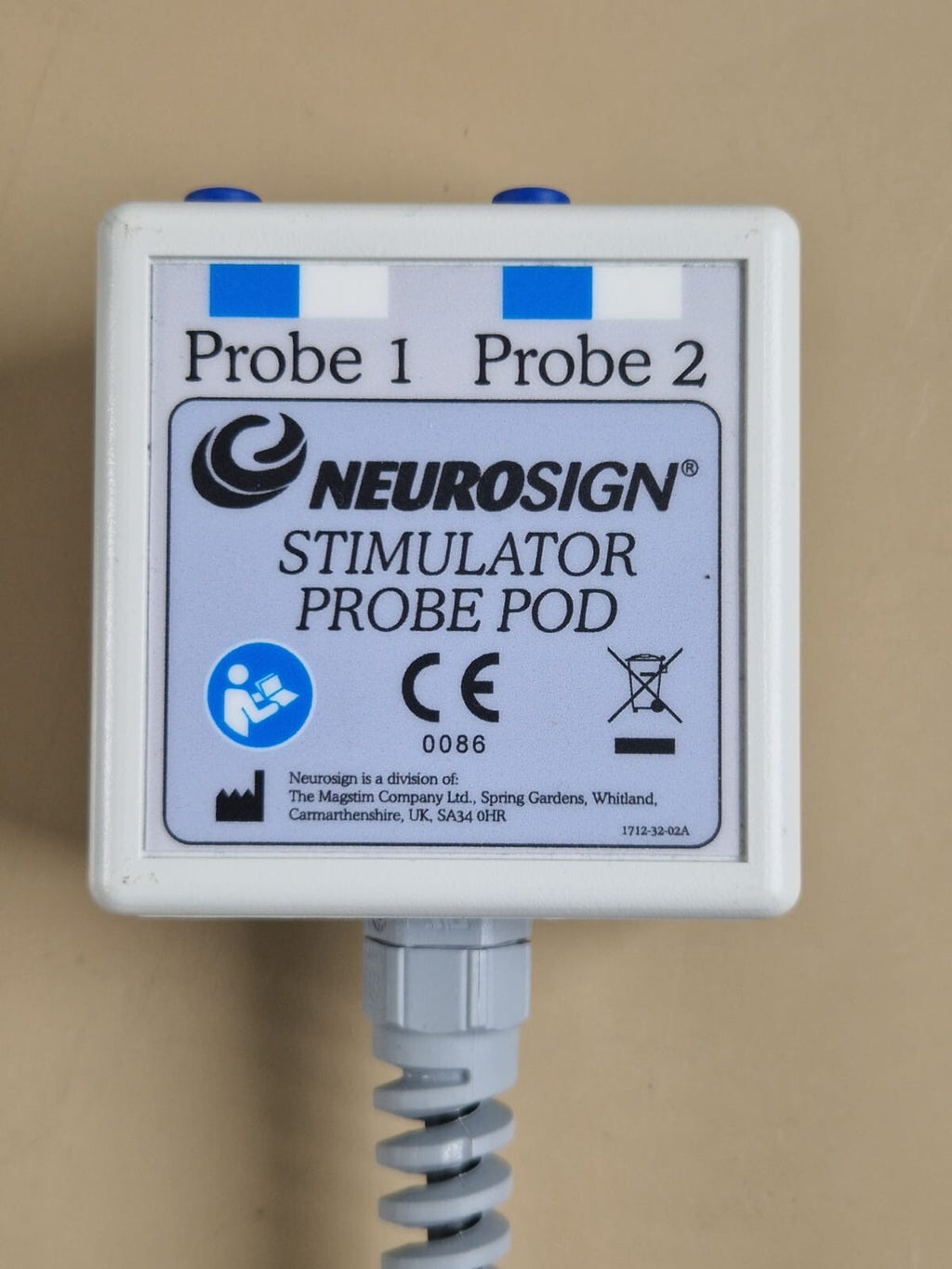 magstim neurosign N400 nerve stimulator monitor + stimulator probe6