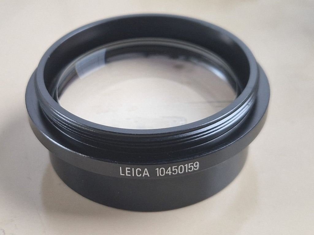 leica 10450159 stereo microscope objective achromat 1.0x WD=90cm M40 M50 M60 M800