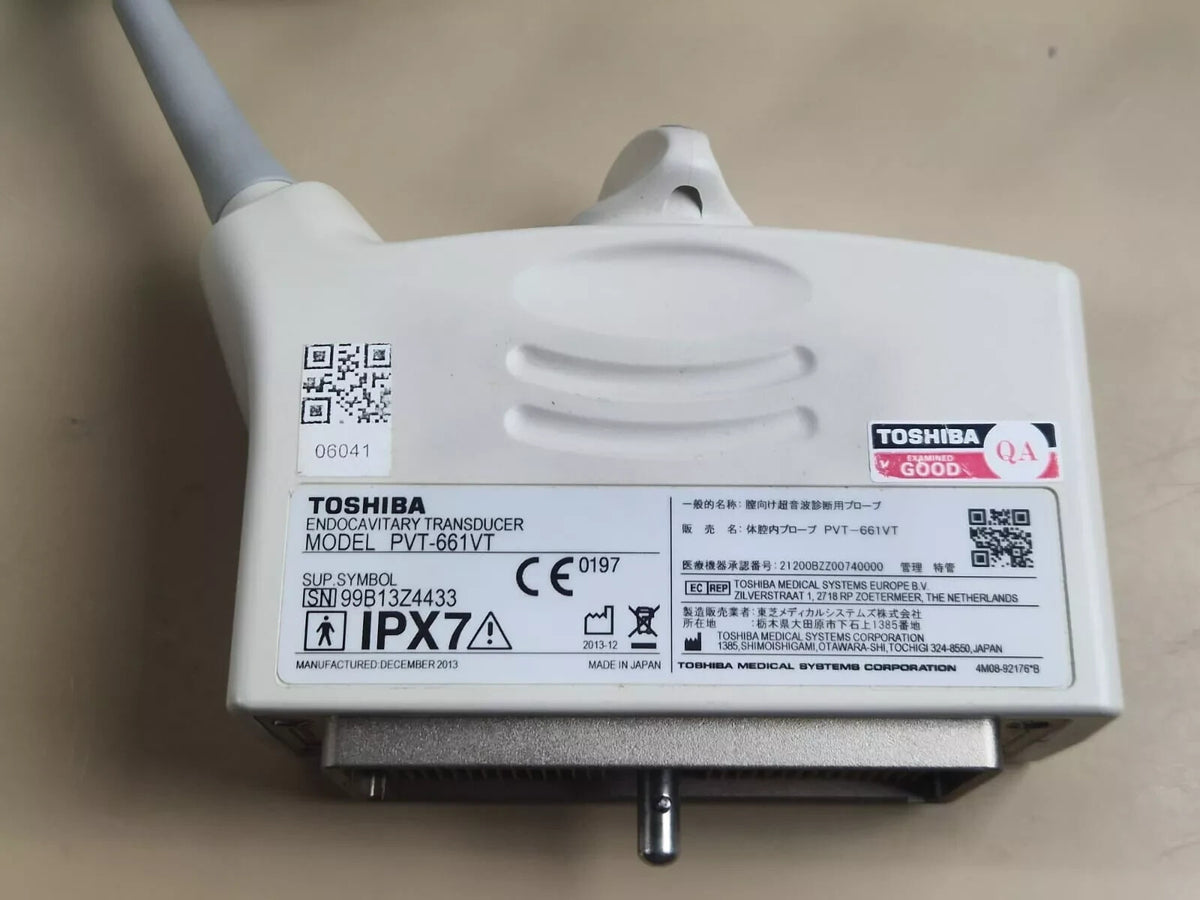 toshiba PVT 661VT 6MHz ultrasound endocavitary transducer probe transductor2