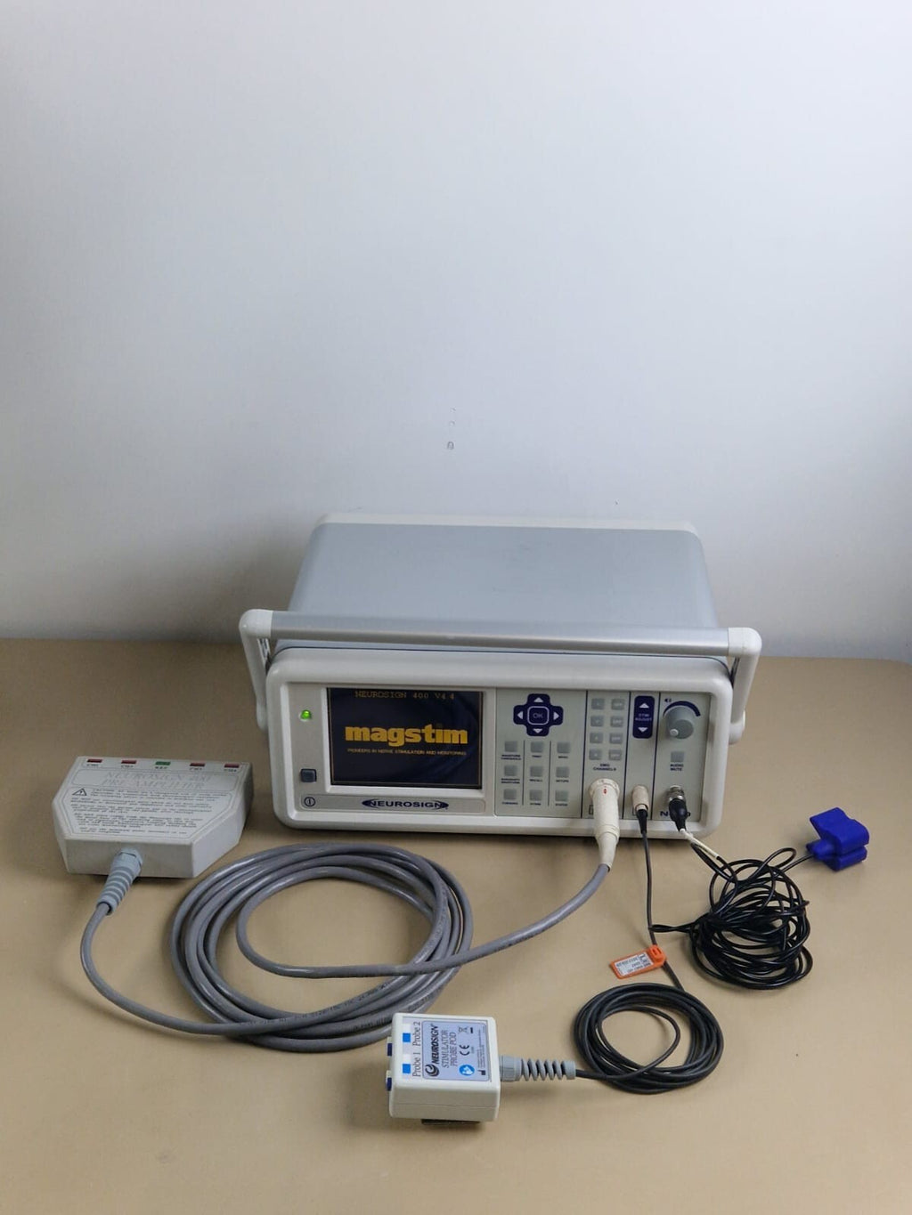 magstim neurosign N400 nerve stimulator monitor + stimulator probe14