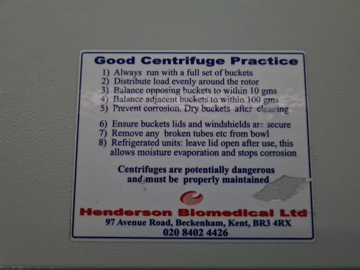 benchtop centrifuge 1000 series with 4 place rotor and 30 min timer4
