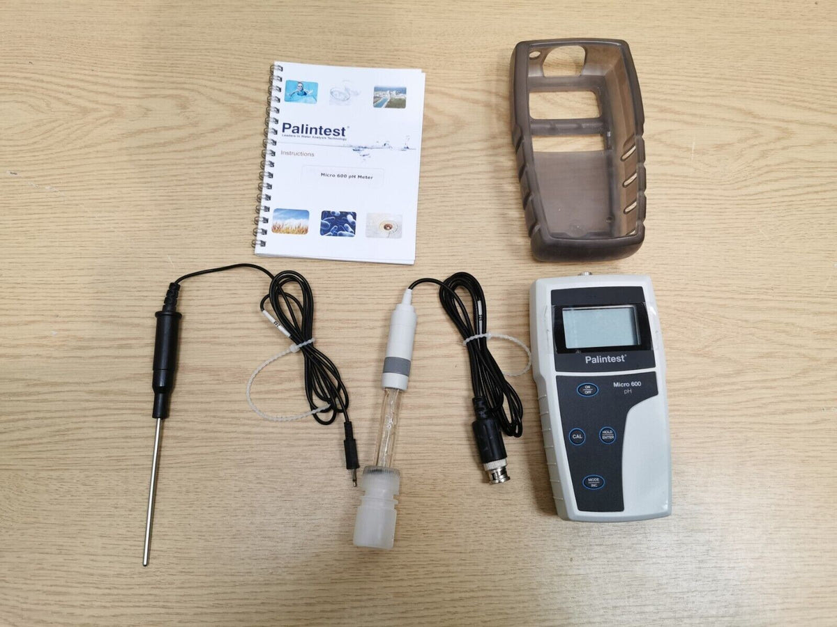 ph meter palintest micro 600 pH meter with electrode + probe / battery operated2