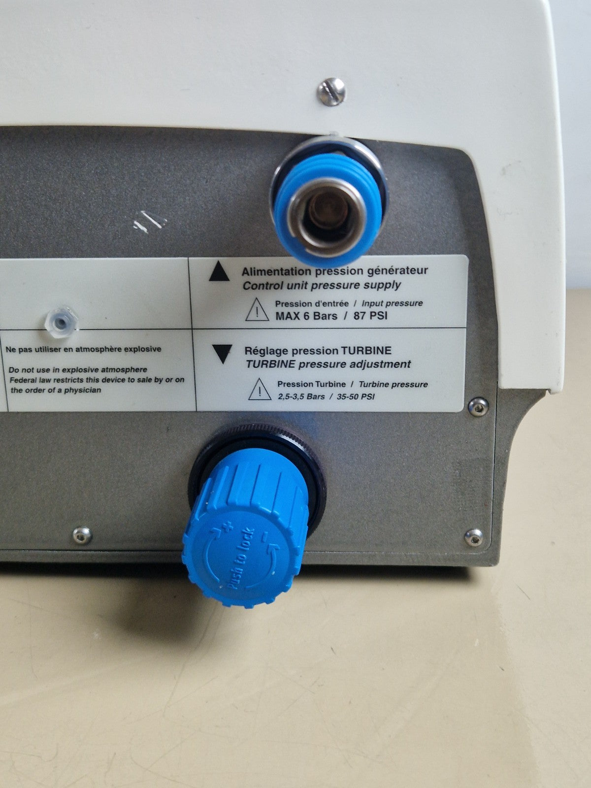 MORIA LSK  02 REF:19350 microkeratome console +  CB turbine + hand motor19