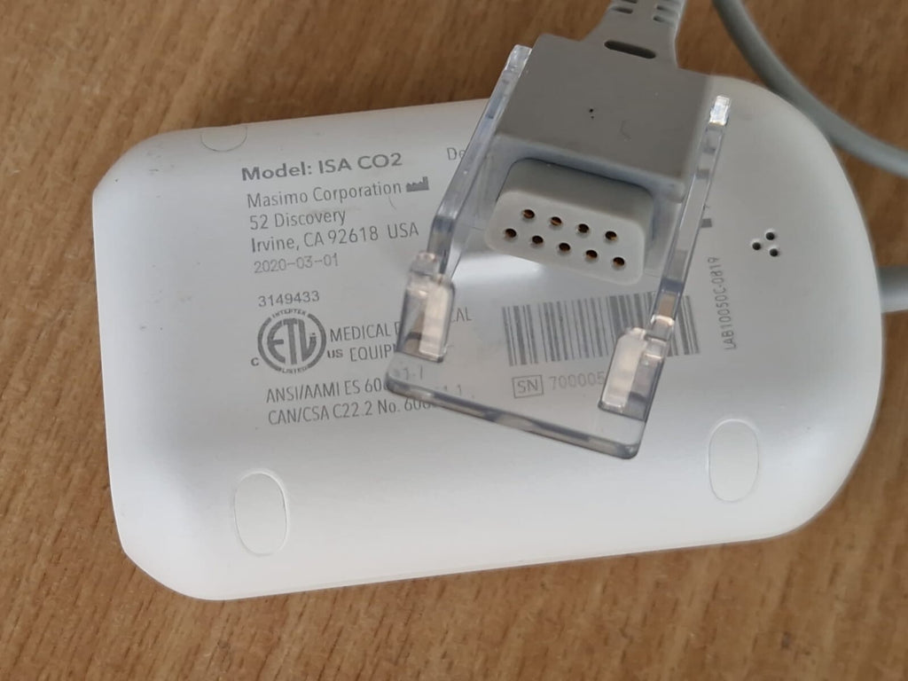 masimo nomoline isa co2 module with 9 pin serial connector2