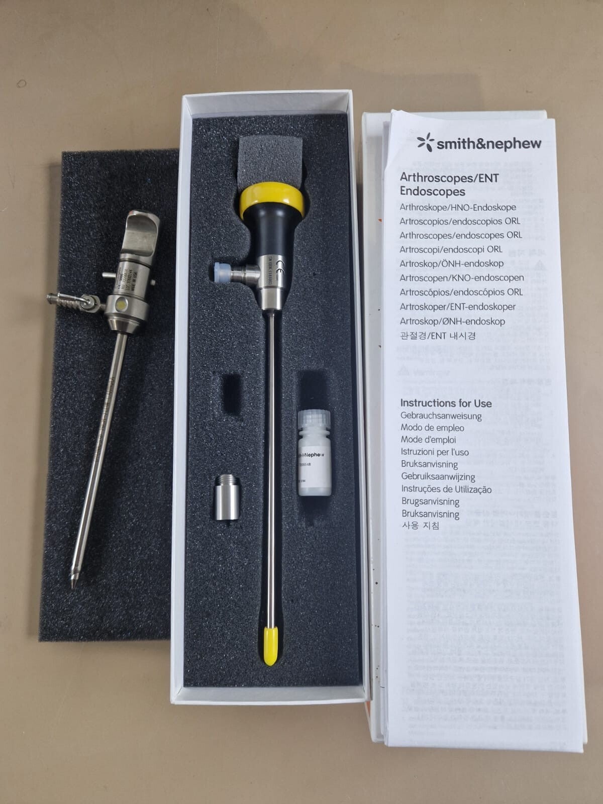 smith nephew dyonics HD rigid scope 160mm 4mm 70° ref: 72202088 endoscope0