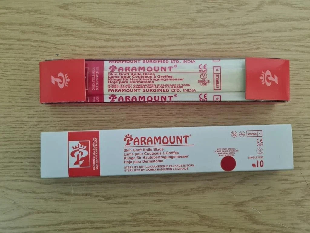 30x paramount skin graft blade in sealed package0