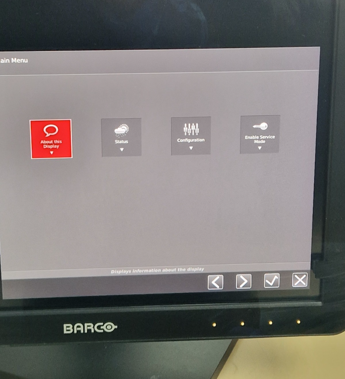 barco MDNC 3421 3MP 21" radiology display monitor K9300340A with power supply4