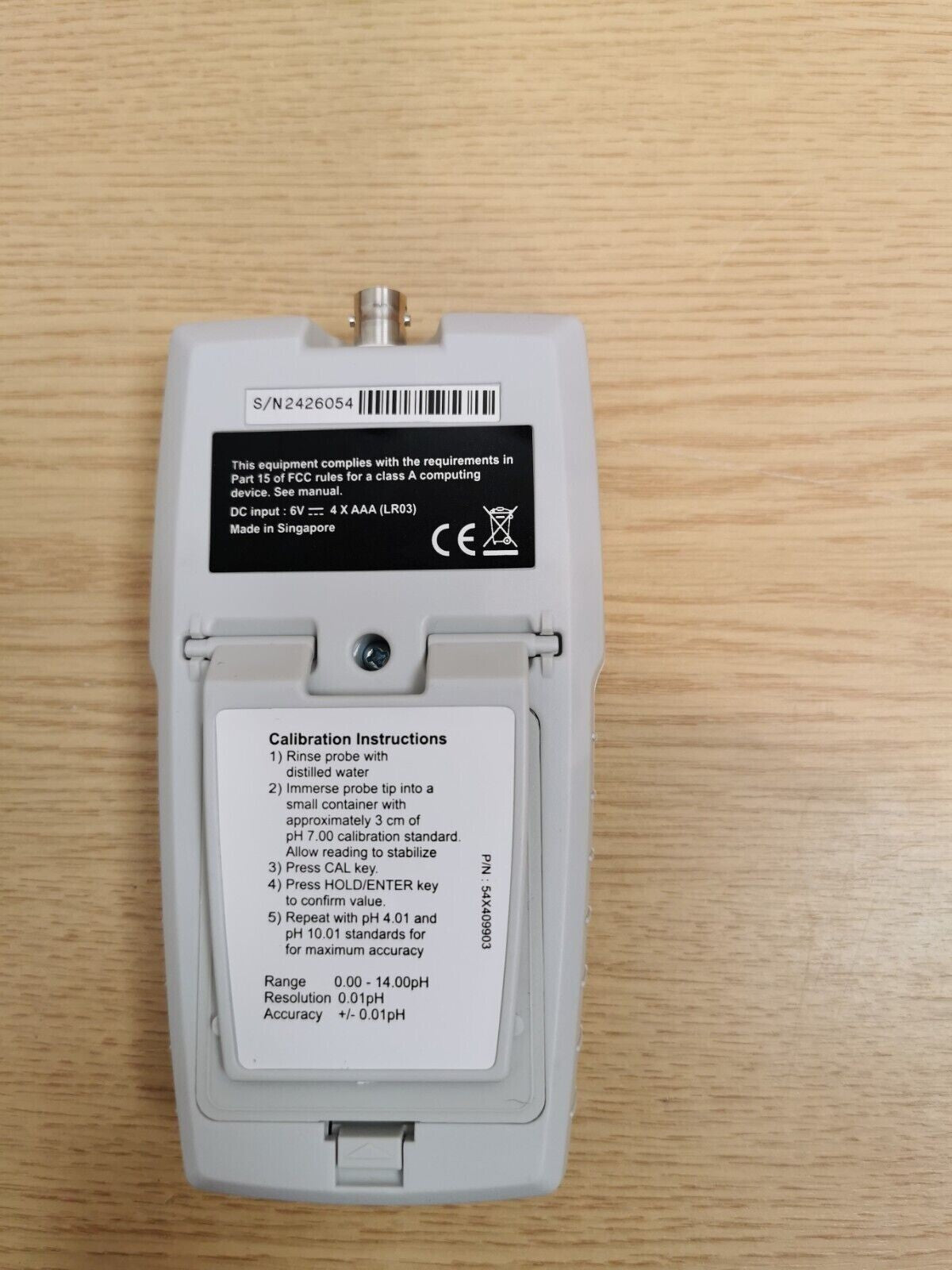 ph meter palintest micro 600 pH meter with electrode + probe / battery operated5