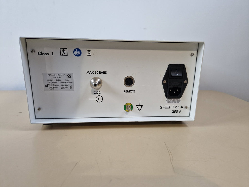 vimap VMX 1010A CO2 insufflator with bottle hose connector insuflator4