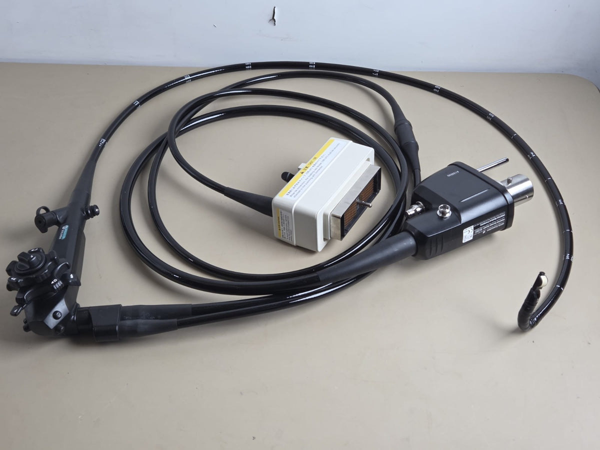 Pentax EG 3270UK linear convex array ultrasound video gastroscope EBUS + 2 valve2