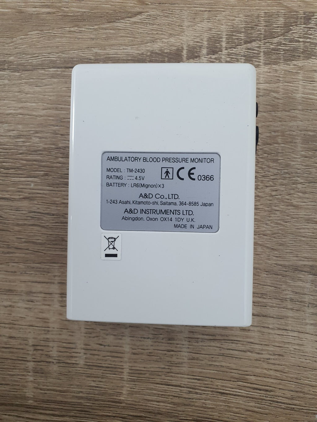 A D TM2430 Ambulatory Blood Pressure BP monitor, recorder3