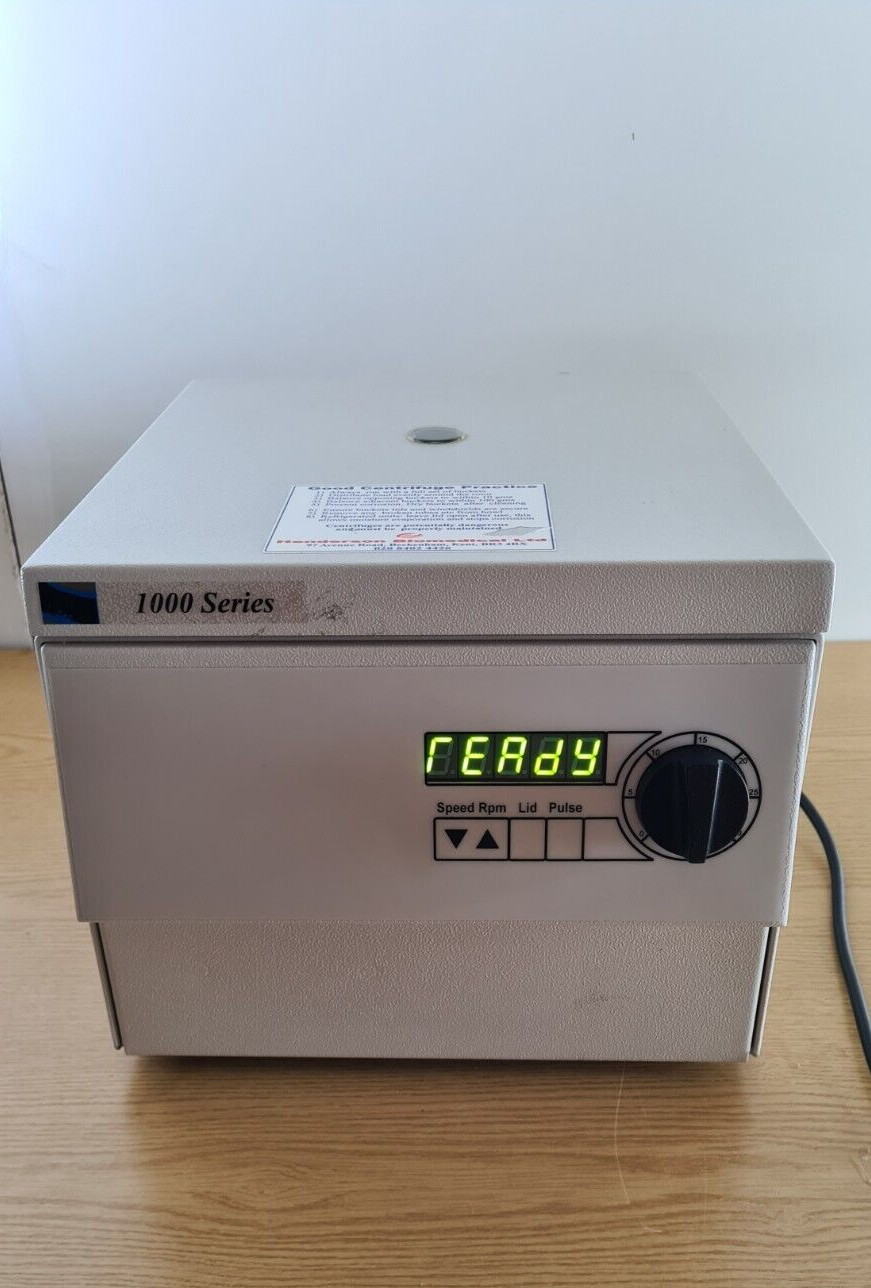 benchtop centrifuge 1000 series with 4 place rotor and 30 min timer7