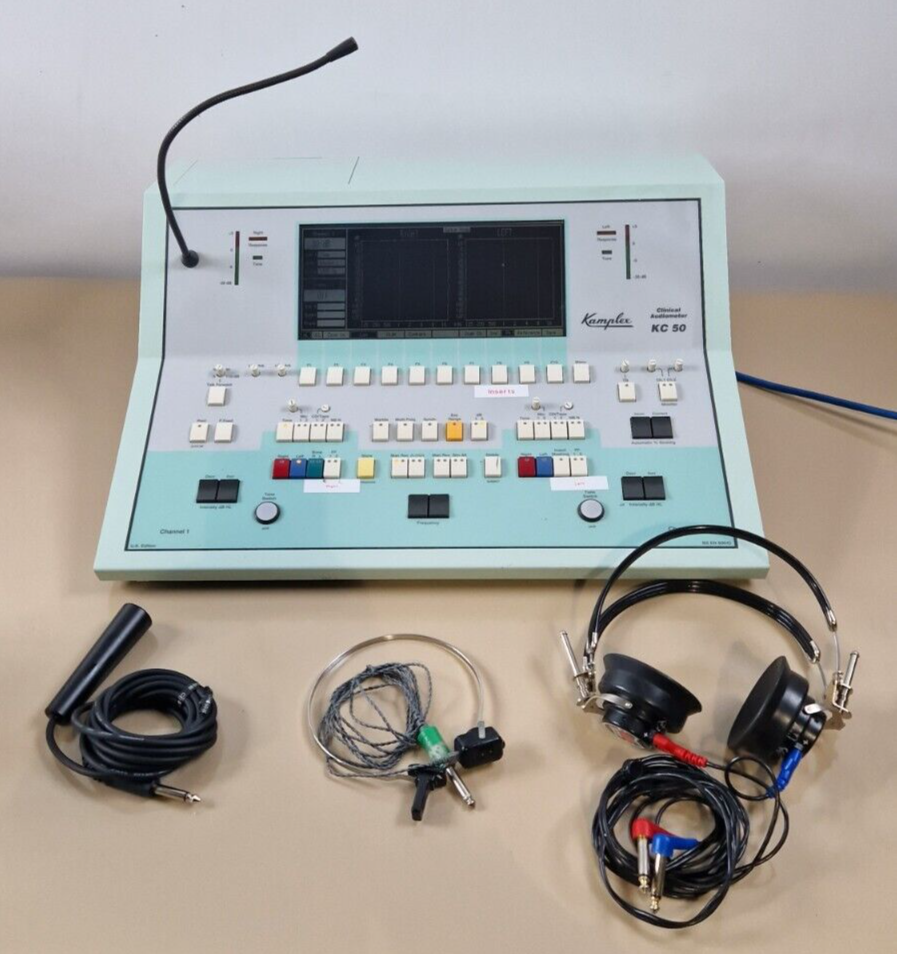 KAMPLEX ver KC50 ref AC40 TYPE 1 TONE A E SPEECH AUDIOMETER BONE HEARING TESTER5